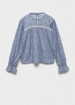 Dzieci MANGO Koszulki I Topy*Bluzka w kwiaty