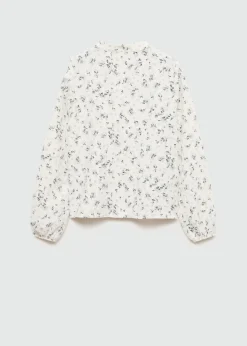 Dzieci MANGO Koszule I Bluzki*Bluzka w kwiaty z falbankami