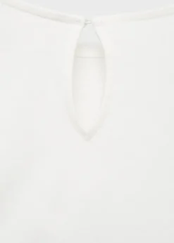 Dzieci MANGO Koszulki I Topy*Bluzka z falbankami