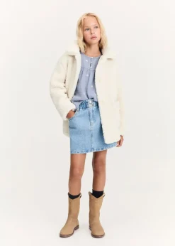 Dzieci MANGO Koszule I Bluzki*Bluzka z haftem