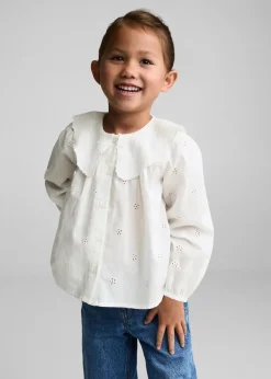 Dzieci MANGO Koszule*Bluzka z haftem