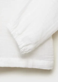 Dzieci MANGO Koszule*Bluzka z kreszowanej bawełny