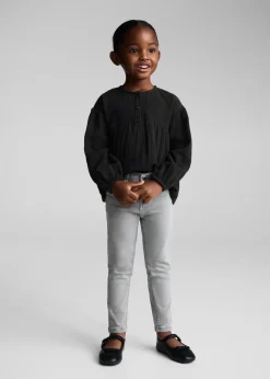 Dzieci MANGO Koszule*Bluzka z kreszowanej bawełny