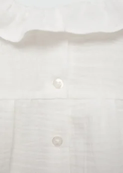 Dzieci MANGO Koszule|Koszule*Bluzka z kreszowanej bawełny