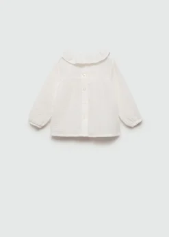 Dzieci MANGO Koszule|Koszule*Bluzka z kreszowanej bawełny