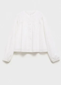 Dzieci MANGO Koszule I Bluzki*Bluzka z lureksowym wykończeniem
