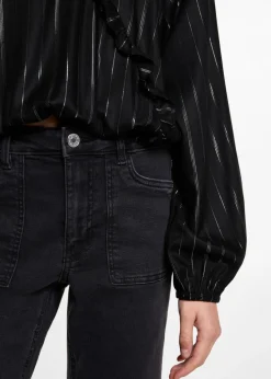 MANGO Koszule I Bluzki*Bluzka z lureksu w paski