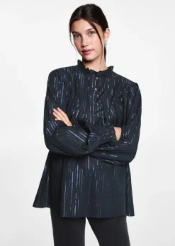 MANGO Koszule I Bluzki*Bluzka z lureksu w paski