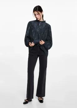 MANGO Koszule I Bluzki*Bluzka z lureksu w paski