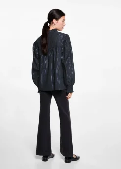 MANGO Koszule I Bluzki*Bluzka z lureksu w paski