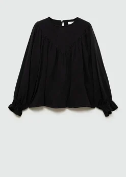 MANGO Koszule I Bluzki*Bluzka z marszczeniem