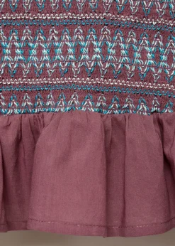 Dzieci MANGO Koszule I Bluzki*Bluzka z marszczonym panelem