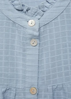 MANGO Koszule I Bluzki*Bluzka z teksturą w kratkę