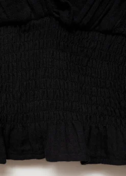 MANGO Koszule I Bluzki*Bluzka z zakładanym dekoltem