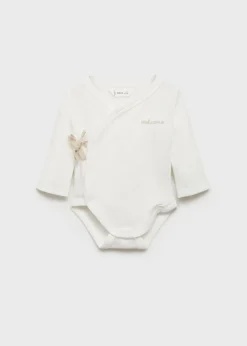 Dzieci MANGO T-shirty I Body*Body kopertowe z bawełny