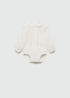 Dzieci MANGO Koszule|Koszule*Body z bluzką z tkaniny plumeti