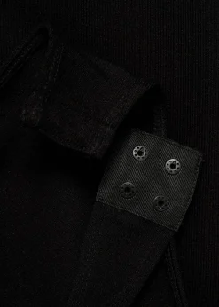 MANGO Topy*Body z dekoltem w serek i guzikami