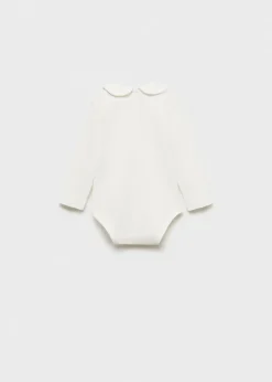 Dzieci MANGO T-shirty I Body*Body z kołnierzykiem babydoll