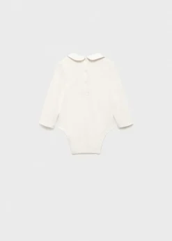 Dzieci MANGO T-shirty I Body*Body z kołnierzykiem bebe