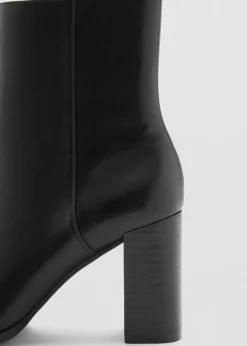 MANGO Buty*Botki na obcasie z noskiem