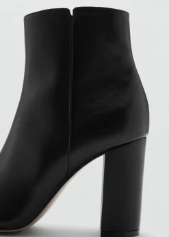 MANGO Buty*Botki na obcasie z noskiem