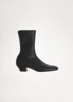 MANGO Buty|Akcesoria Skórzane*Botki z miękkiej skóry