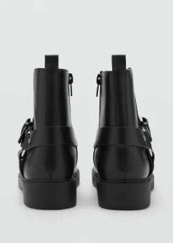 Dzieci MANGO Buty*Botki ze sprzączkami