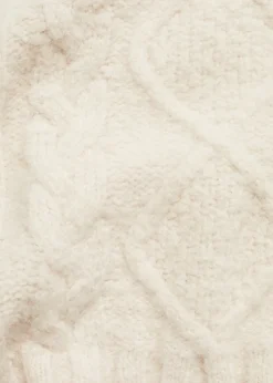 MANGO Kamizelki*Braided-knit gilet