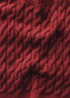 Dzieci MANGO Swetry I Kardigany*Braided-knit gilet