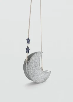 Dzieci MANGO Torebki*Brokatowa torebka księżyc