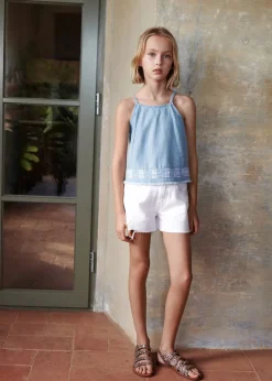 Dzieci MANGO Buty*Brokatowe sandały