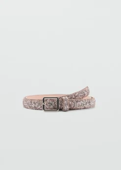 Dzieci MANGO Więcej Akcesoriów*Brokatowy pasek