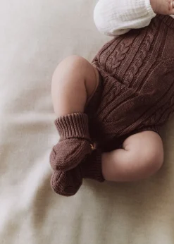 Dzieci MANGO Skarpetki I Rajstopy*Buciki z dzianiny