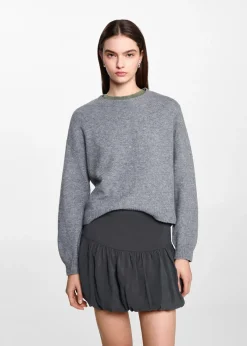 MANGO Spódnice*Bufiasta spódnica mini z suwakiem