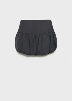 MANGO Spódnice*Bufiasta spódnica mini z suwakiem
