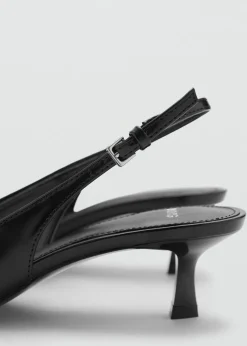 MANGO Buty*Buty bez pięty na obcasie typu kaczuszka