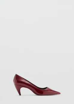MANGO Buty*Buty lakierki na obcasie