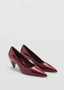 MANGO Buty*Buty lakierki na obcasie