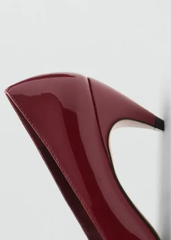 MANGO Buty*Buty lakierki na obcasie