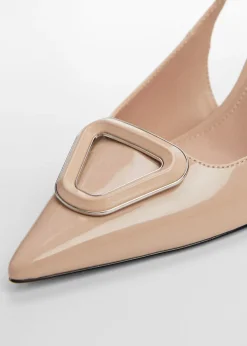 MANGO Buty*Buty lakierowane bez pięty