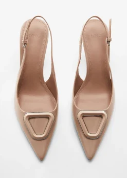 MANGO Buty*Buty lakierowane bez pięty