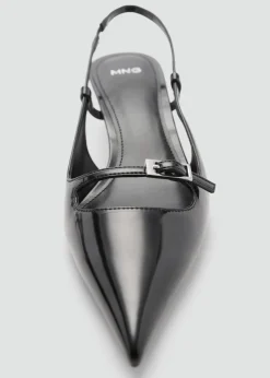 MANGO Buty*Buty na obcasie bez pięty ze sprzączkami
