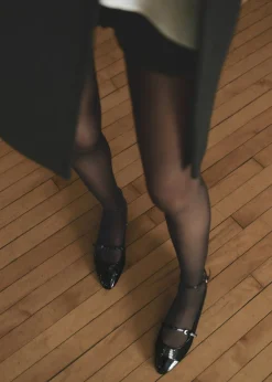 MANGO Buty*Buty na obcasie klockowym z cekinami