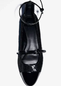 MANGO Buty*Buty na obcasie klockowym z cekinami