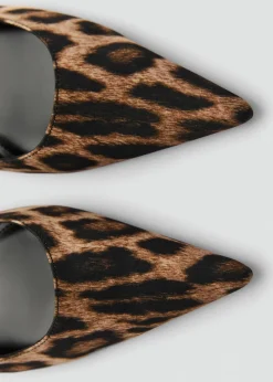 MANGO Buty*Buty na obcasie w panterkę