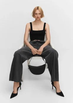 MANGO Buty*Buty na obcasie z asymetryczną cholewką