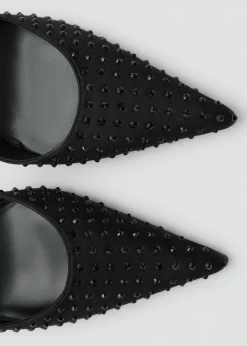 MANGO Buty*Buty na obcasie z kryształkami