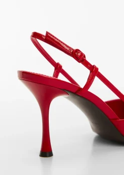 MANGO Buty*Buty na obcasie z odkrytą piętą