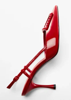 MANGO Buty*Buty na obcasie z odkrytą piętą