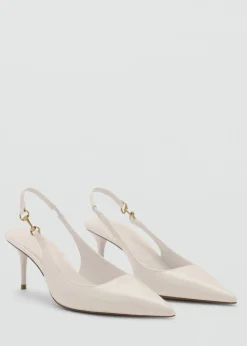 MANGO Buty*Buty na obcasie z ozdobnymi ogniwami